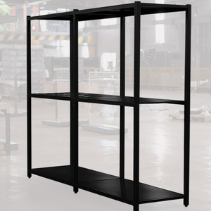 Étagères de supermarché en métal à trois niveaux et présentoir légers |   Service OEM personnalisable, durable et autonome - Product Image 1