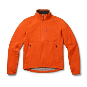 Chaqueta de Senderismo Impermeable con Cuello Alto y Revestimiento Soft Shell para Hombre, Cortavientos con Cierre Completo y Logotipo Personalizado, Chaqueta para Lluvia - Product Image 1
