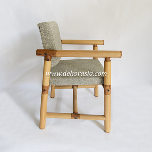 Modern Handmade Eco-Friendly Bamboo <b>Dining</b> <b>Chair</b> with Customized Color and Design for Home Furniture <b>Dining</b>/Living Rooms Villa - Product Image 6