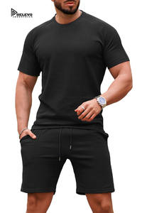 Camiseta de Verano Personalizada para Hombre, Cuello Redondo, Estilo Casual, Holgada, Lisa |   Camiseta Básica de Algodón Cómoda |   Sillón de Salón Suave y Transpirable con Diseño de Letras - Product Image 3