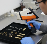 Analyseur de pureté de l'or portable, analyseur XRF, spectromètre de fluorescence X, analyseur de métaux portable