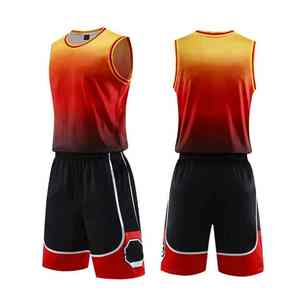 Ensemble Maillot et Short de Basketball Personnalisé à Séchage Rapide, Tenue d'Équipe Sublimée, Vêtements de Sport Respirants en Maille pour Hommes, Jeunes, Clubs et Écoles - Product Image 6