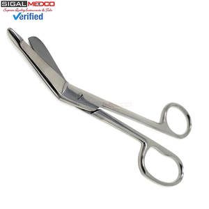 Tijeras de Vendaje Lister Grandes de 7.25 Pulgadas para Enfermeras y Doctores, de Acero Inoxidable de Calidad Premium, Tijeras Manuales para Trauma con Certificación CE - Product Image 4