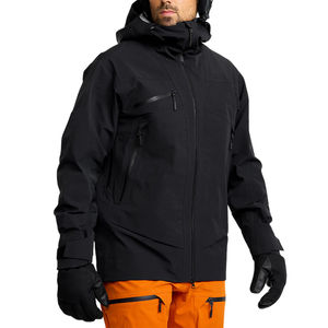 เสื้อแจ็คเก็ตสกีผู้ชายกันน้ำกันลม พร้อมโลโก้สั่งทำพิเศษ เสื้อโค้ทกันหิมะสำหรับกีฬากลางแจ้ง พร้อมตัวเลือกป้ายชื่อส่วนตัว - Product Image 1