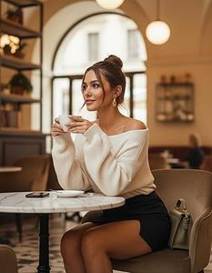 Mini-jupe en cuir pour femme, taille haute, style club, fabrication sur mesure OEM ODM, marque privée, vente en gros, fabricant de vêtements - Product Image 4