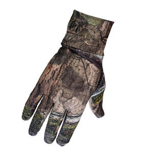 Gants de chasse légers Crescent Wear, camouflage, respirants, antidérapants, avec grip en silicone, tactiques, demi-doigts, unisexes - Product Image 5