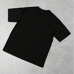 T-shirt en coton surdimensionné pour homme, 350 GSM, en molleton bouclette, délavé à l'acide, effet soleil, personnalisable en gros, OEM - Product Image 6