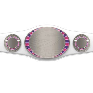 Ceinture de lutte en cuir personnalisée avec grande boucle centrale réglable, sangle respirante professionnelle unisexe pour événements de compétition - Product Image 2