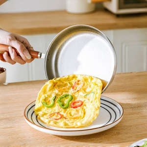 Premium Quality Stainless Steel Fry <b>Pan</b> Designed For Superior Performance <b>And</b> Durability Offering Even Heat Distribution - Product Image 5