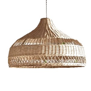 Lampe suspendue en rotin naturel et bambou, tressée à la main, pour salon, restaurant, décoration intérieure - Vente chaude - Product Image 5