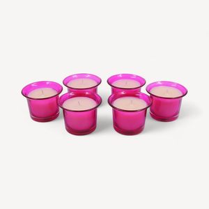 Rose Gold Mercury Votive <b>Tealight</b> <b>Candle</b> <b>Holders</b> for Diwali and Christmas Pack of 6 Corporate Gifts Home Decor Decoration - Product Image 3
