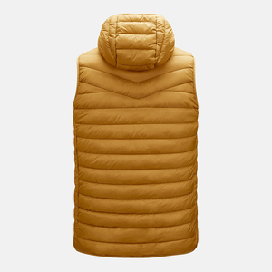 Custom Logo Design Quality Fashion Winter Wear Quilted <b>Packable</b> Down Puffer Vest Sleeveless Puff <b>Jacket</b> for Men Streetwear Cloth - Product Image 4