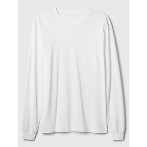 Most Demandable Hot Selling High-quality Customizable Adult Heavy Cotton Long Sleeve T-<b>shirt</b> in Any Color - Product Image 4