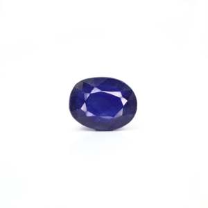 Loose 6.9 Carat Sky Blue Sapphire Gemstone-Excellent Diamond Cut 11mm X 20mm for Fine Jewelry - Product Image 1