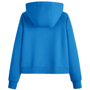 Sudadera de media cremallera de tamaño regular para mujer al aire libre, cuello alto de lana de poliéster con función a prueba de viento para actividades de Primavera - Product Image 2