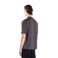 T-shirt vintage noir pour homme en coton premium, col rond, manches courtes, décontracté, effet délavé, vierge pour impression, vente en gros OEM