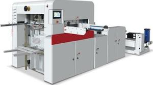 Automatic Online Paper Roll to Die Punching Flat <b>Bed</b> Machine for Paper Cup Blank Cutting Machine Cost at High Efficiency - Product Image 3