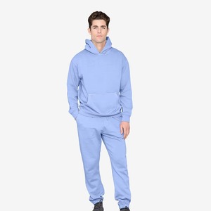 Pantalones de chándal para hombre, ecológicos, de poliéster/algodón, con puños acanalados, cálidos para invierno, corte ajustado, con cordón ajustable, para gimnasio, entrenamiento, correr - Product Image 6