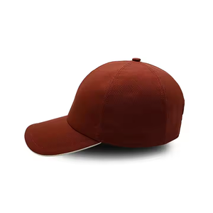 Casquette de baseball unisexe 6 panneaux couleur unie avec logo personnalisé, 100 % polyester, ajustée, pour enfants, décontractée, avec quatre broderies 3D, effet délavé - Product Image 4