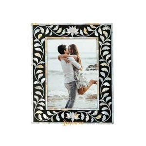 Decorative Luxury Tabletop Glass Mosaic Photo <b>Frame</b> Custom Size <b>Square</b> Green Teal Mosaic Picture <b>Frame</b> for Home Hotel Decoration - Product Image 2