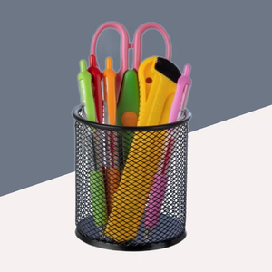 Porte-stylo en métal moderne, organiseur de bureau - Product Image 2