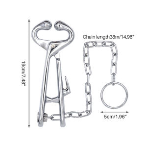 Soporte de Acero Inoxidable Reforzado para Nariz de Toro, Herramienta Premium para Manejo de Ganado, para Operaciones Seguras en Granjas de Ganado y Caballos - Product Image 1