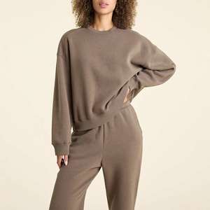 ชุดวอร์มผู้หญิงราคาส่ง ชุดออกกำลังกายแบบกำหนดเอง ชุดวอร์มผู้หญิงราคาถูก ชุดวอร์มเด็กผู้หญิง ชุดวอร์มผู้หญิงแบบ 2 ชิ้น - Product Image 6