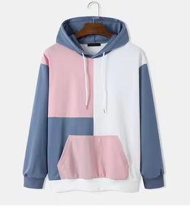 Sudadera con capucha de felpa 100% algodón, personalizada, extragrande, para ropa deportiva informal, material de alta calidad, venta al por mayor. - Product Image 1