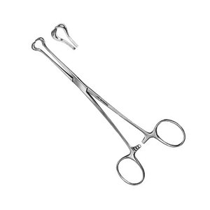 Pinzas Intestinales Babcock, Pinzas Quirúrgicas Atraumáticas para Agarrar Tejidos, para un Manejo Seguro de Tejidos Intestinales y Delicados - Product Image 1