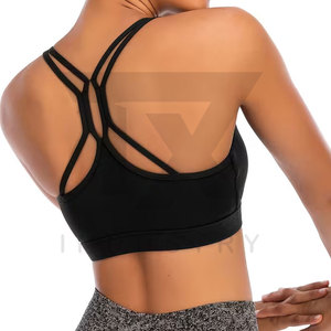 Nuevo Sujetador Deportivo con Logotipo Personalizado al por Mayor para Mujer - Sujetador Deportivo de Alta Sujeción, Secado Rápido, Transpirable, de Spandex/Nylon, Tallas Grandes - Product Image 4