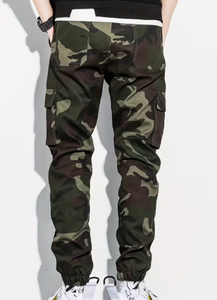 Hardihood International Men's RealTree Print Polyester/Cotton Midweight Casual <b>Trousers</b> <b>Pockets</b> Drawstring Closure Elastic - Product Image 3