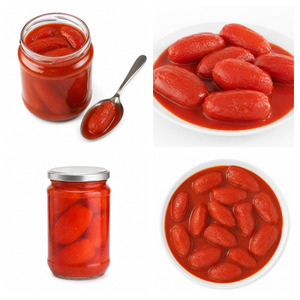 Tomates pelados en jugo de tomate en lata de 20oz, los más vendidos, hechos en Vietnam, precio mayorista estándar internacional. - Product Image 4