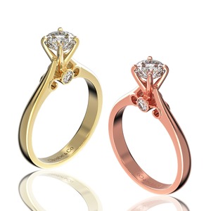 Glosbe & Co Women's <b>Rings</b> Basic Natural Diamond Women's <b>Ring</b> Elegant Design Gold Border Brilliant Diamond Cut Vietnam Wholesale - Product Image 5