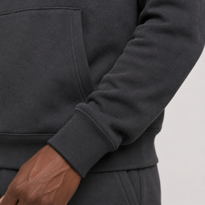 Sweat-shirts à capuche en molleton chaud d'hiver 100% coton de haute qualité, personnalisés pour hommes, épais, avec patch brodé - Product Image 5