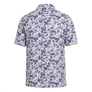 Polo pour homme à boutons avant, sublimation, haute visibilité, design personnalisé, qualité supérieure, polo décontracté d'été pour homme - Product Image 3