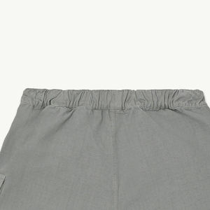 Short cargo pour garçons, couleur unie, design de haute qualité, service OEM, design élégant, poches avant et taille élastique - Product Image 5