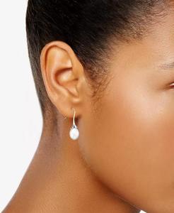 Orecchini a goccia di perle d'acqua dolce coltivate in oro giallo 14K (disponibili anche in oro bianco 14k e oro rosa 14k) | Macacy's - Product Image 2
