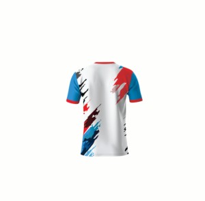 เสื้อยืดลำลองดีไซน์ใหม่ล่าสุด น้ำหนัก 180 กรัม พิมพ์ลาย 3 มิติ แบบซับลิเมชั่น เสื้อยืดผู้ชายสั่งทำได้ - Product Image 3
