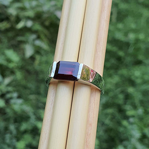 มอยส์ซาไนต์ตัดสีมรกตสำหรับผู้ชายชุบทอง14K 925เงินสเตอร์ลิงของขวัญแต่งงานแบบคลาสสิกเครื่องประดับชั้นดี - Product Image 6