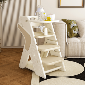 Silla de Comedor Multifuncional de Altura Ajustable, Silla Alta para Comer y Alimentar, Torre para Niños Pequeños, Uso Cinco en Uno - Product Image 3
