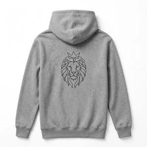 Sweat-shirt à capuche unisexe en coton mélangé épais avec impression graphique personnalisée, style streetwear, décontracté, manches longues, chaud pour l'hiver - Product Image 2