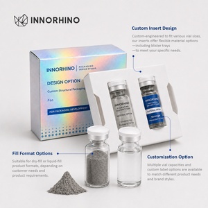 Ensemble d'emballage personnalisé rigide pour peptides avec insert en EVA pour stylo à peptides et flacons de 2 ml, 3 ml, 5 ml, 10 ml – Coffret cadeau ODM/OEM - Product Image 2