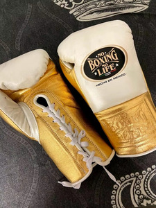 Guantes de Boxeo de Alta Calidad con Diseño 'No Boxing No Life', para Entrenamiento y Combate, Modelo AS-BG-5029, Precio al por Mayor RTS - Product Image 5