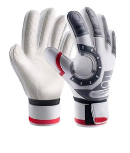 ถุงมือผู้รักษาประตูลดราคาพิเศษ คุณภาพระดับมืออาชีพ ป้องกันอย่างดี ผลิตจากยางลาเท็กซ์ ถักด้วยไนลอน สำหรับฟุตบอล - Product Image 6