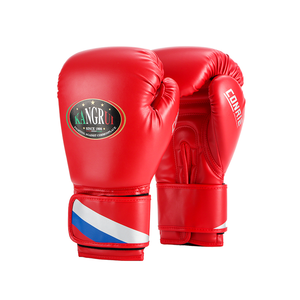Guantes de Boxeo con Cierre de Gancho y Bucle Dual-X para Hombre y Mujer, Soporte de Muñeca Reforzado, Acolchado de Espuma de 5 Capas en los Nudillos, Tallas 6oz y 8oz, Cuero - Product Image 2