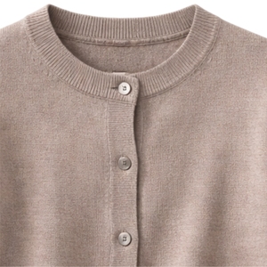 Cardigans unisexes décontractés Tiki Taka Sports pour l'automne et l'hiver, anti-rides, brodés, en tricot, avec doublure en coton, lacets et patchwork - Product Image 4