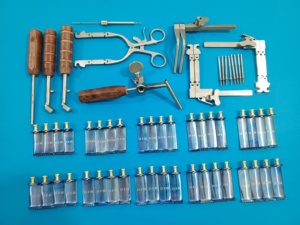 Sistema de Retracción Cervical Casper, Juego Completo de Instrumentos para Cirugía de Columna Vertebral, Hojas con Recubrimiento de Titanio - Product Image 4