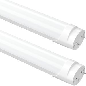 Lampada Fluorescente Tipo A+B da 4 Piedi, 24W 3200 LM 5000K Luce Diurna, Tubi LED Doppi Si da 48 Pollici, Sostituzione Tubi T10 T12 - Product Image 1