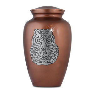 Urna de cremación de esmalte blanco de estilo americano clásico, hermoso soporte de madera para cenizas de mascotas para adultos, nuevo diseño, suministros funerarios al por mayor - Product Image 2