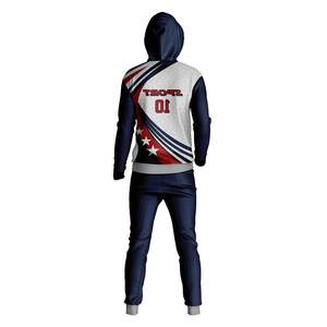 Chándal Deportivo Informal con Capucha para Hombre, de Alta Calidad y Bajo MOQ, Sublimado, con Diseño de Logotipo Personalizado, Ecológico, de Secado Rápido y Transpirable - Product Image 3